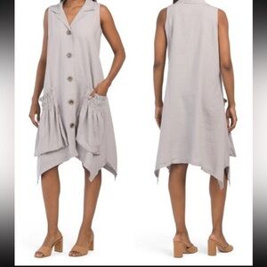 EUC For Cynthia Linen Dress